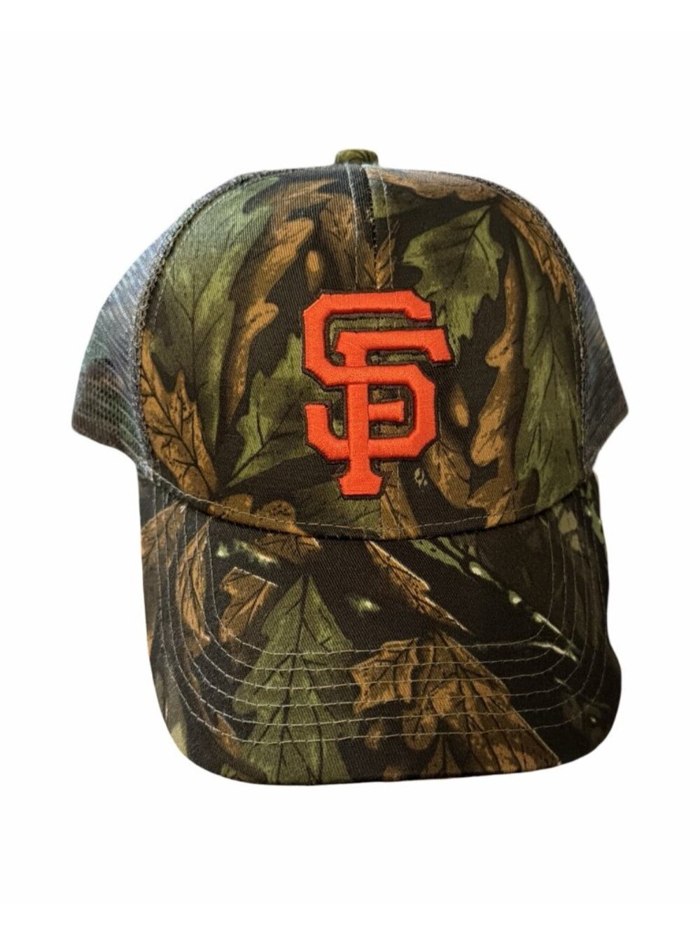 NEW!! San Francisco Giants SGA 6/21/2025 Mesh Snapback Camo Hat Baseball Chevy